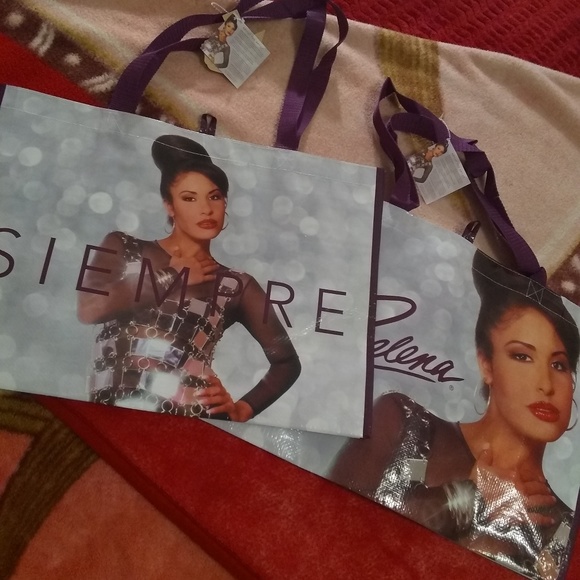 Handbags - 2 Selena Quintanilla Siempre Shopping Bags